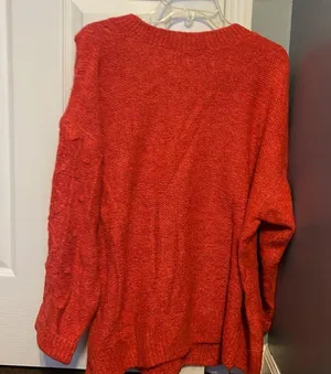Old Navy Red 2X  sweater thumbnail 4