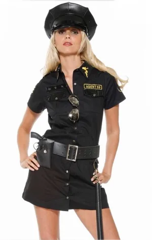 Forplay agent 69 cop costume Sz M/L thumbnail 1