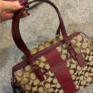 Coach Signature Stripe Purse thumbnail 3