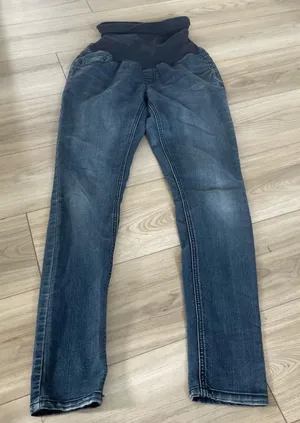 Motherhood Maternity Womens Blue Denim Over The Belly Skinny‎ Jeans Size Small thumbnail 1