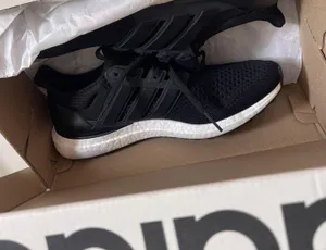 Adidas Black Ultra Boost Tennis Shoe thumbnail 6