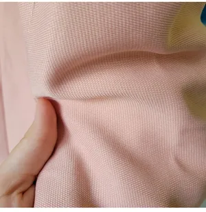 Maternity Blush Pink Off Shoulder Bardot Dress w/ Bow Detail on the Sleeve thumbnail 10
