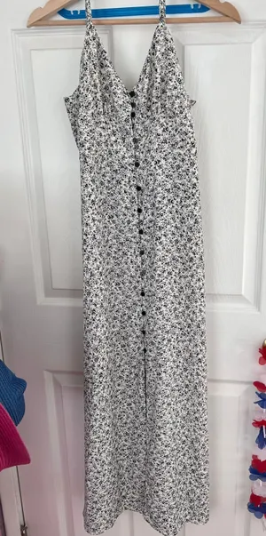 ZARA Floral Print Slip Dress thumbnail 3