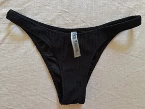 PINK Victoria's Secret Black Swim Bottoms thumbnail 1