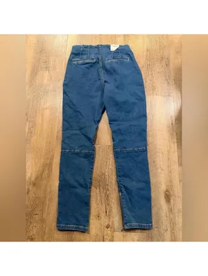 Free People Bella Moto Skinny Women’s Blue Jeans Size 29 thumbnail 9