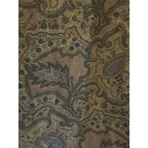 Myra Fashion brown paisley corduroy pencil skirt Medium thumbnail 5