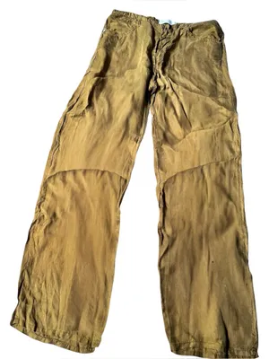 Zara silk pants thumbnail 1