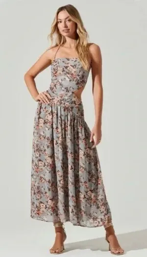 ASTR The Label Floral Dress thumbnail 1