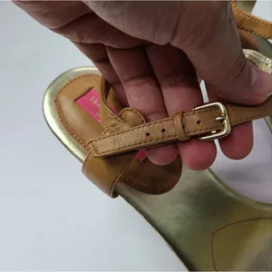 Isaac Mizrahi Isbelle Gold and Tan High Heel Sandals Size 9.5‎ thumbnail 10
