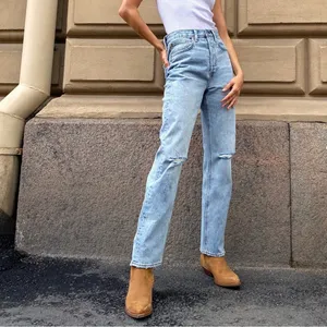 Aritzia Denim Forum The Joni High‎ Rise Loose Distressed Slouchy Size 29 x 29 thumbnail 2
