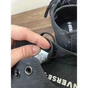 Converse Chuck Taylor All Star Low‎ Top Monochrome Black Sneakers Womens 6.5 thumbnail 6