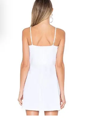 BY THE WAY by Revolve white cotton mini dress thumbnail 2