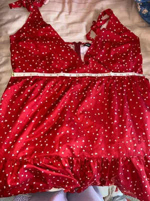 Bloom Chic Red Polka Dot Dress  thumbnail 7