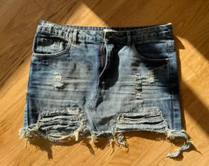 Denim Skirt Size L thumbnail 1