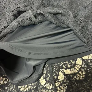 Free‎ People Intimately Sabrina Ginger Skirt Women Size M Black Lace Nylon. thumbnail 11
