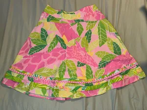 VINTAGE: Lilly Pulitzer Marla skirt thumbnail 1