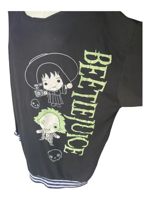 Beetlejuice Chibi Nightgown Sleep Shirt thumbnail 2