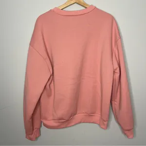SHEIN ‘Enjoy the Little Things’ Crewneck Pink Pullover (X-Large) thumbnail 4