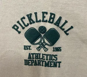 Strange Daze Pickleball Athletics Department Beige T-Shirt XL thumbnail 2