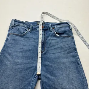 Abercrombie & Fitch Simone High Rise Ankle Flare Womens Size 26 / 2R Denim Jean‎ thumbnail 10