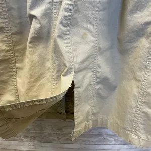 Vintage Together‎ Clothing Co Womens 10M Dress 1980s Cotton Safari Khaki Belt thumbnail 7