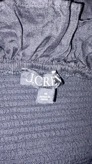 J.Crew Dress Black Midi thumbnail 4
