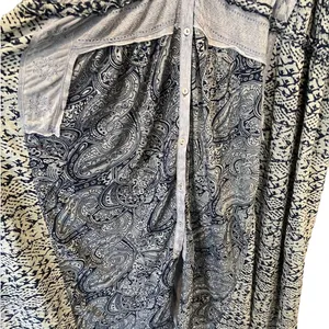 Free People Oh My Mix Print Long Sleeve Dress Duster Size Small thumbnail 8