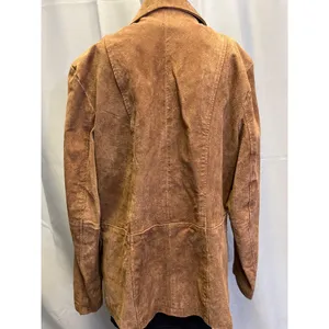 Hypo Active Women's Brown Leather Jacket Size XL SKU 5631 thumbnail 3