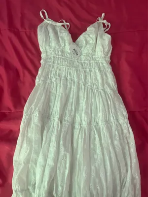 White boutique maxi dress  thumbnail 1