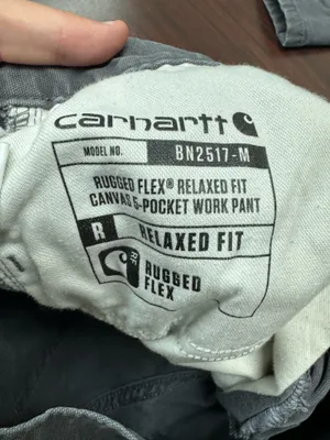 Carhartt Mens Relaxed Fit Pants in Gravel Grey Size 30x32 thumbnail 5
