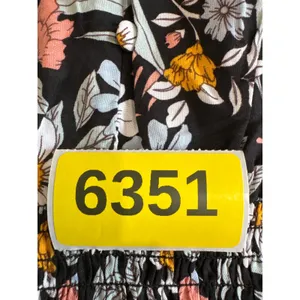 Agnes Orinda Womens 1X Floral Smocked Waist Midi Dress Black Daisy Boho 6351 thumbnail 6