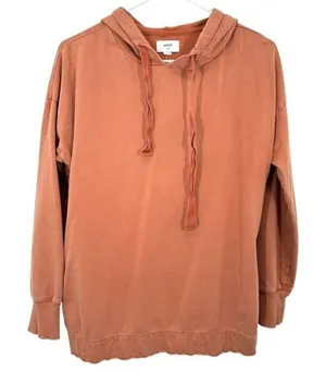 Aerie Size Small Sienna Brown Hoodie‎ Sweatshirt Pullover Loungewear Cozy Casual thumbnail 1