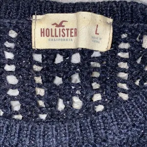 ✨ Hollister Open Knit Crew Neck Glitter sweater✨ thumbnail 5