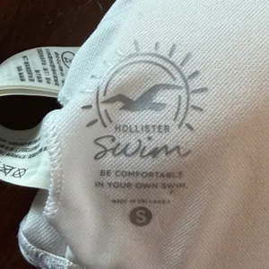 Hollister Swim Womens Small Blue White Tropical Toile Underwire Bikini Set 2pc thumbnail 4