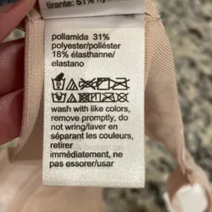 Calvin Klein CK One lightly lined pinkish/beige adjustable strap bra thumbnail 13