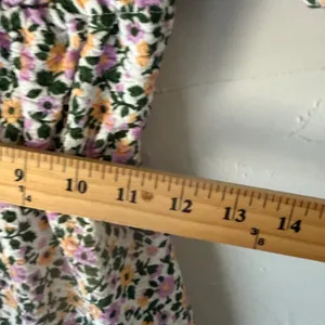 ASOS Floral Puff Sleeve Square Neck Midi Dress‎ Size XS Milkmaid Cottage Midi thumbnail 8