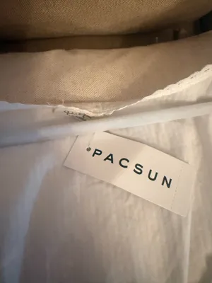 PacSun white top  thumbnail 2