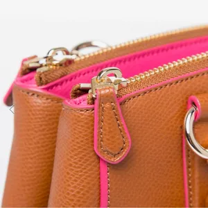 Coach Pebble Leather Kelsey Satchel Purse; excellent condition thumbnail 5