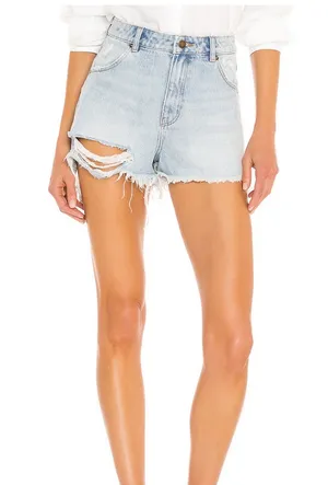 Rollas dusters denim shorts size 26 thumbnail 1