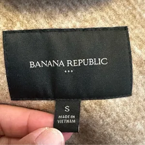 Banana Republic Shawl Collar Coat in‎ Oatmeal Heather Size Small thumbnail 11