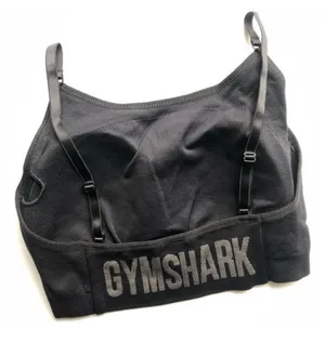 Gymshark S/S Flex Seamless Cycling Shorts & Flex Seamless Strappy Sports Bra Set thumbnail 3