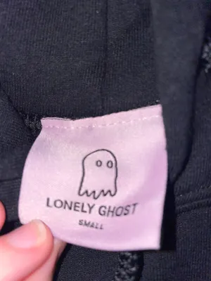 Lonely Ghost it’s cool to care hoodie thumbnail 4
