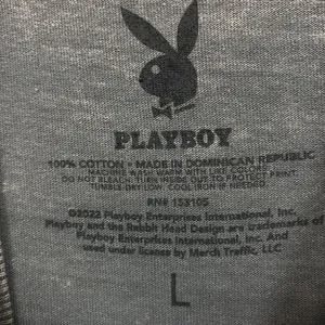 Playboy Logo Tshirt size large  thumbnail 4