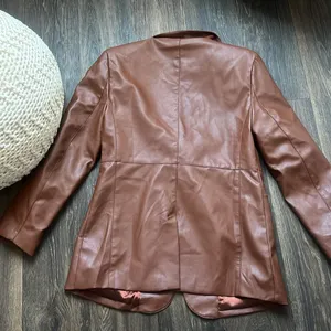 JLUX LABEL LEATHER BLAZER thumbnail 4