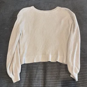 Lululemon Beige Reversible Crossover Sweater Knit Ribbed Cashmere Blend Size 6 thumbnail 9