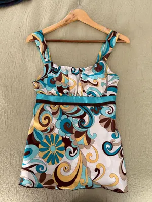 A Byer Colorful swirl pattern top thumbnail 3