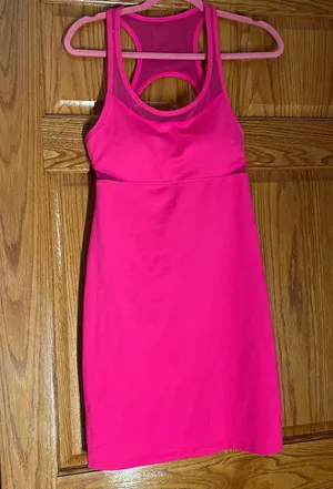 Fabletics Dress Pink Medium  thumbnail 1