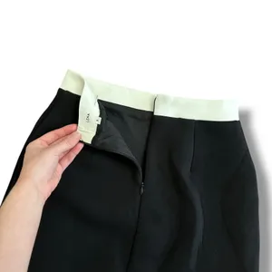 LENA “Jumpin’ On A Jet Set” Black & White Two-Piece Crop Top &‎ Mini Skirt S NWT thumbnail 9