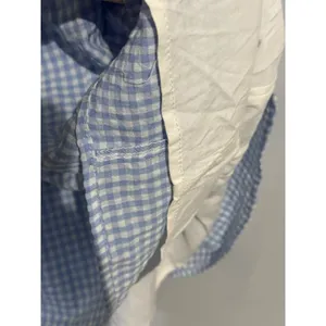 Princess‎ Poly Winston Blue Gingham Mini Dress Women's Size 8 NWT Cottage Core thumbnail 6