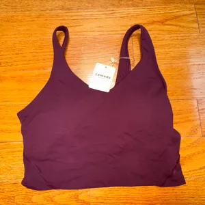 🌸Lemedy Women's Plum Bralette Tank - Deep Purple thumbnail 1